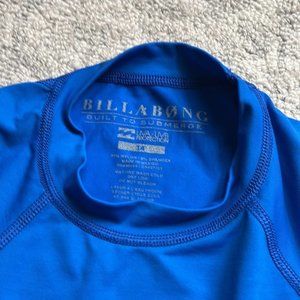 Boys Billabong Rashguard Blue size 14